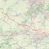Trace GPS Fosses - Wodecq, itinéraire, parcours