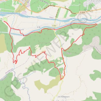 Trace GPS Le Puy, itinéraire, parcours