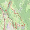 Trace GPS Lancrans Confort Mulaz, itinéraire, parcours