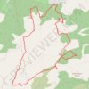 Trace GPS Fontaine de la Guillandiere - Vieux Rougiers, itinéraire, parcours