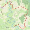 Trace GPS Nièvre - Alluy - canal du nivernais, itinéraire, parcours
