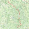 Trace GPS GR13 De Saint-Père (Yonne) à Glux-en-Glenne (Nièvre), itinéraire, parcours