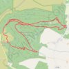 Trace GPS Ballinastoe Wood Loop MTB, itinéraire, parcours