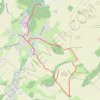 Trace GPS Ascension du Mont de la Comté, itinéraire, parcours