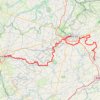 Trace GPS Coutances - Torigni-sur-Vire, itinéraire, parcours