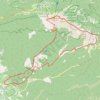 Trace GPS RANDO Mont Ventoux, itinéraire, parcours