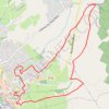 Trace GPS Touques, itinéraire, parcours