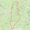 Trace GPS Rando la Fourchemolle - Nandax-Ressins, itinéraire, parcours