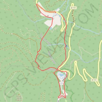 Trace GPS De Prémol au lac de Luitel, itinéraire, parcours