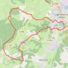 Trace GPS D, itinéraire, parcours