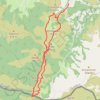 Trace GPS Mondarrain - Bizkayluze - Borne frontière R76, itinéraire, parcours
