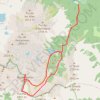 Trace GPS Montsaliente et puig Pla depuis la Bonaigua de Baix, itinéraire, parcours