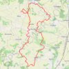 Trace GPS Boucle bois de Montbrun-4090031, itinéraire, parcours