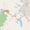 Trace GPS Pico Baciás desde el Balneario de Panticosa, itinéraire, parcours