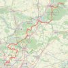 Trace GPS Chemin de Saint-Jacques-de-Compostelle entre Saint-Crépin-aux-Bois et Montmorency, itinéraire, parcours