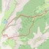 Trace GPS Rochers du Parquet, itinéraire, parcours