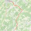 Trace GPS Guiseuil Vesoul, itinéraire, parcours