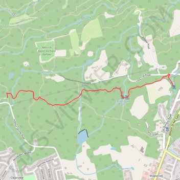 Trace GPS Sherman Falls - Canterbury Falls - Bruce Trail, itinéraire, parcours