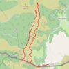 Trace GPS Gorospil en circuit depuis le col des Veaux, itinéraire, parcours