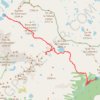 Trace GPS Encantats - Ventosa-Pic de Contraix-Estany Llong, itinéraire, parcours
