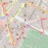 Trace GPS Visite du quartier Montmartre, itinéraire, parcours