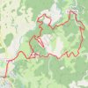 Trace GPS Chamberet, Combe d'Enval, itinéraire, parcours