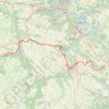 Trace GPS GR26 De Douains à Bernay (Eure), itinéraire, parcours