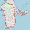 Trace GPS Tour du Cap Ferrat, itinéraire, parcours