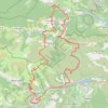 Trace GPS Roque-Jalère - Prats-de-Sournia - Le Vivier - Auzines - Arboussols, itinéraire, parcours
