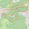 Trace GPS Montagne Percée - Chamalières, itinéraire, parcours