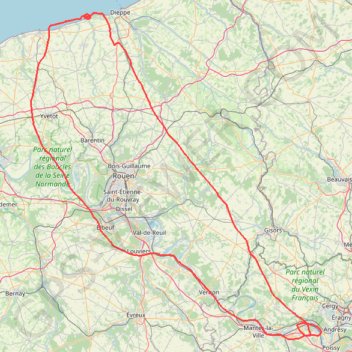 Trace GPS 08/04/2023 LFXU (12:38) LFXU (14:51), itinéraire, parcours