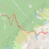 Trace GPS Col du Loup, itinéraire, parcours