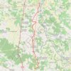 Trace GPS Chemin de Tours (de Pons à La Bergerie), itinéraire, parcours