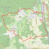 Trace GPS Entre Meurthe et Valdange, itinéraire, parcours