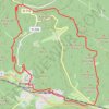 Trace GPS Randonnée de la Pierre des Douze Apôtres à Wingen-sur-Moder, itinéraire, parcours