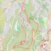 Trace GPS Randonnée "Le Tour de la Tête de Chien" depuis La Turbie, itinéraire, parcours