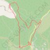 Trace GPS Pic de Castel Diaou, itinéraire, parcours