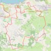 Trace GPS La Glacerie - Maupertus-sur-Mer, itinéraire, parcours