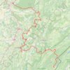 Trace GPS EJ VTT Dole Les Rousses 2020, itinéraire, parcours