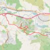Trace GPS Rocher de Roquebrune-sur-Argens, itinéraire, parcours