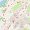 Trace GPS Tour de l'Aiguille du Grand fond, itinéraire, parcours