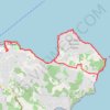 Trace GPS Saint Tropez - Le sentier du littoral, itinéraire, parcours