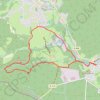 Trace GPS Marche Lauw, itinéraire, parcours