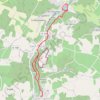 Trace GPS La Vallée du Coran - Saint-Bris-des-Bois, itinéraire, parcours