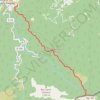Trace GPS Le Roc de France ou de Frausa, itinéraire, parcours