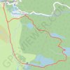 Trace GPS Les Bouillouses - lacs d'en bas, itinéraire, parcours