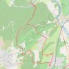 Trace GPS Les Tunnels de Sernhac, itinéraire, parcours