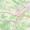 Trace GPS Chemin du Piemont de Carcassonne à Alairac, itinéraire, parcours