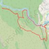 Trace GPS Quinson - Les basses gorges du Verdon, itinéraire, parcours