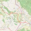 Trace GPS De Sulmona à Castelvecchio Subequo, itinéraire, parcours